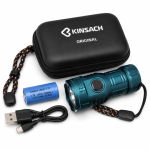 چراغ قوه جیبی کینساچ مدل KS-F80 با نور LED ۲۰۰۰ لومن و برد ۳۰۰ متر - تصویر 2